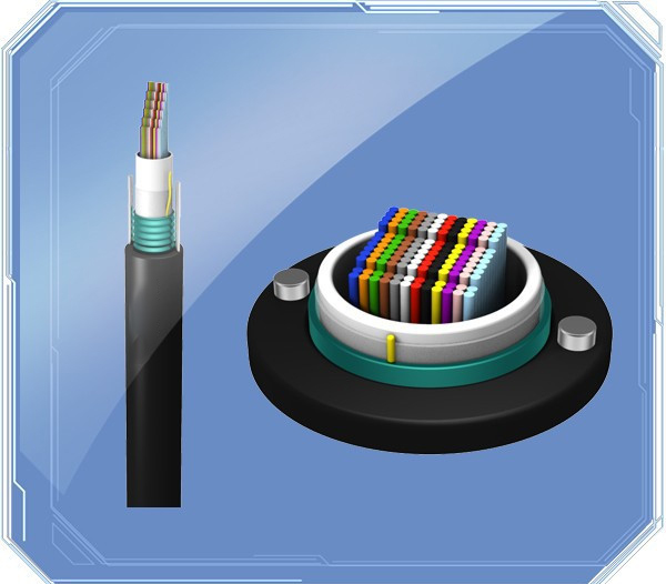 China Outdoor Cable Series- Central Tube Fiber Ribbon Cable